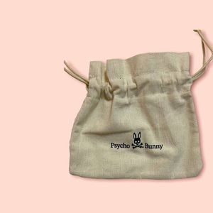 Psycho Bunny dust bag